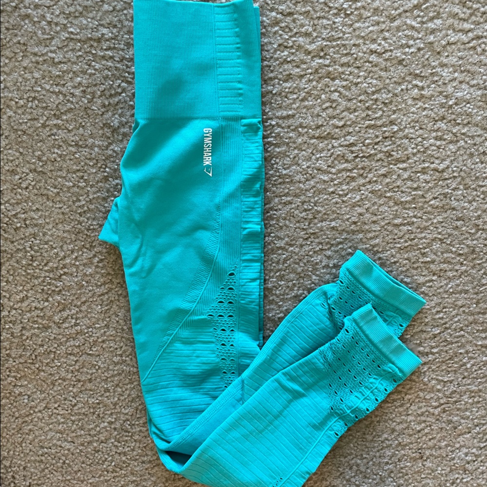 Gymshark Energy+ Seamless Leggings - XS Tropical Blue